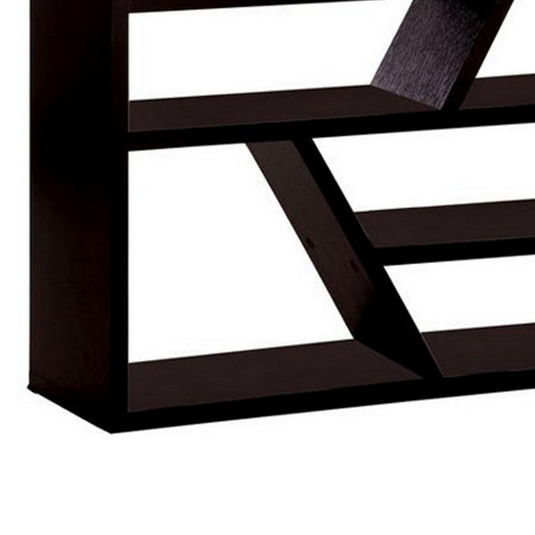 BM123646 Kamloo Contemporary Display Shelf , Espresso