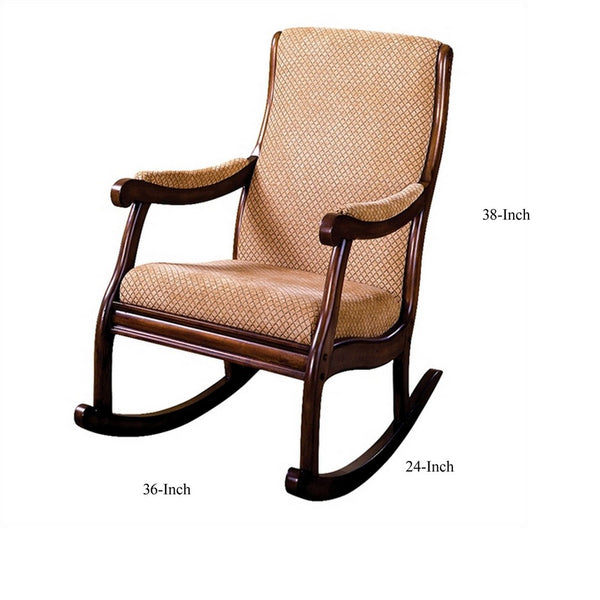 Liverpool Rocking Chair, Antique Oak - BM131914