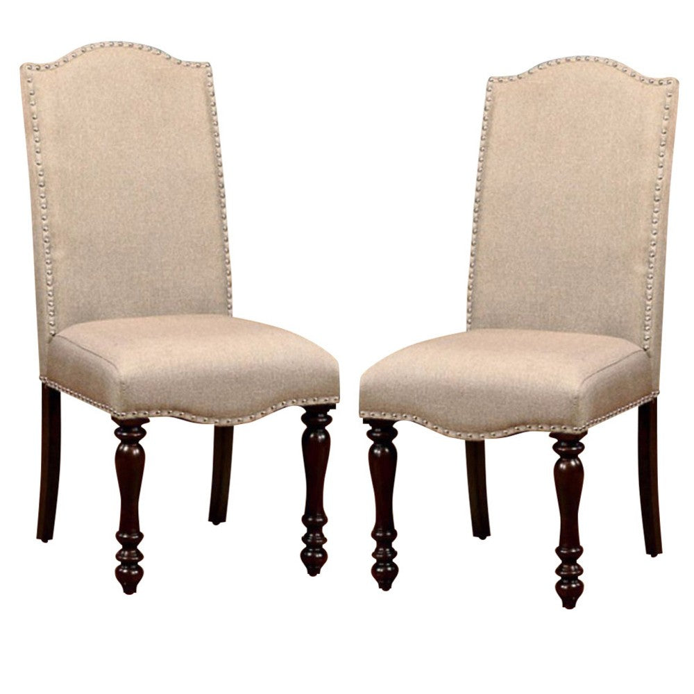 Hurdsfield Cottage Side Chair, Cherry Finish, Set Of 2 - BM131184