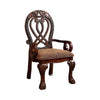 BM131195 Wyndmere Traditional Arm Chair, Cherry Finish, Set Of 2