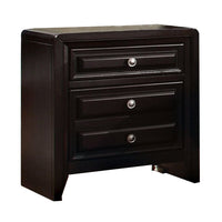 Yorkville Transitional Nightstand, Espresso Finish - BM123137