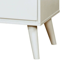 Lennart II Mid Century Modern Nightstand, White Finish - BM123114