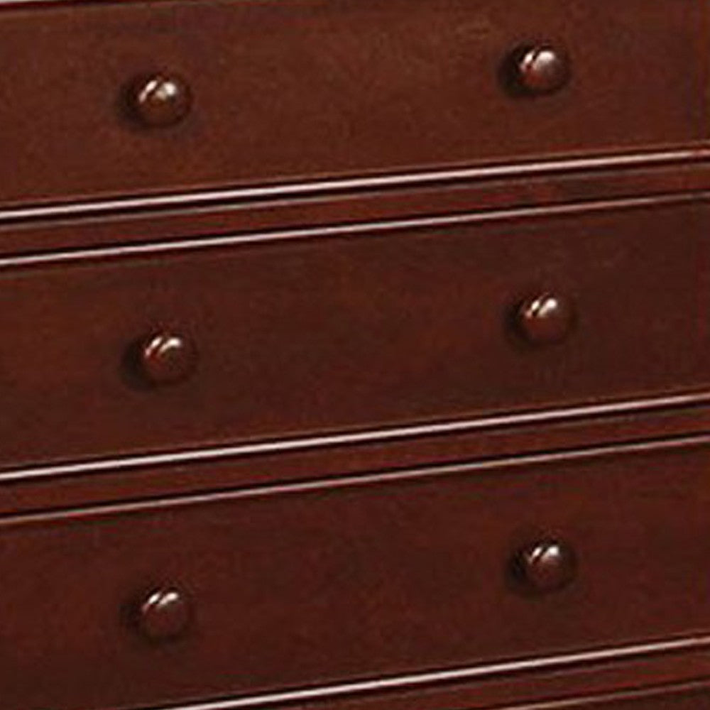 BM123258  Transitional Style Wooden Chest, Brown