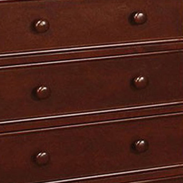 BM123258  Transitional Style Wooden Chest, Brown
