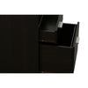 Mobile Storage File Cabinet, Dark Brown - BM148739