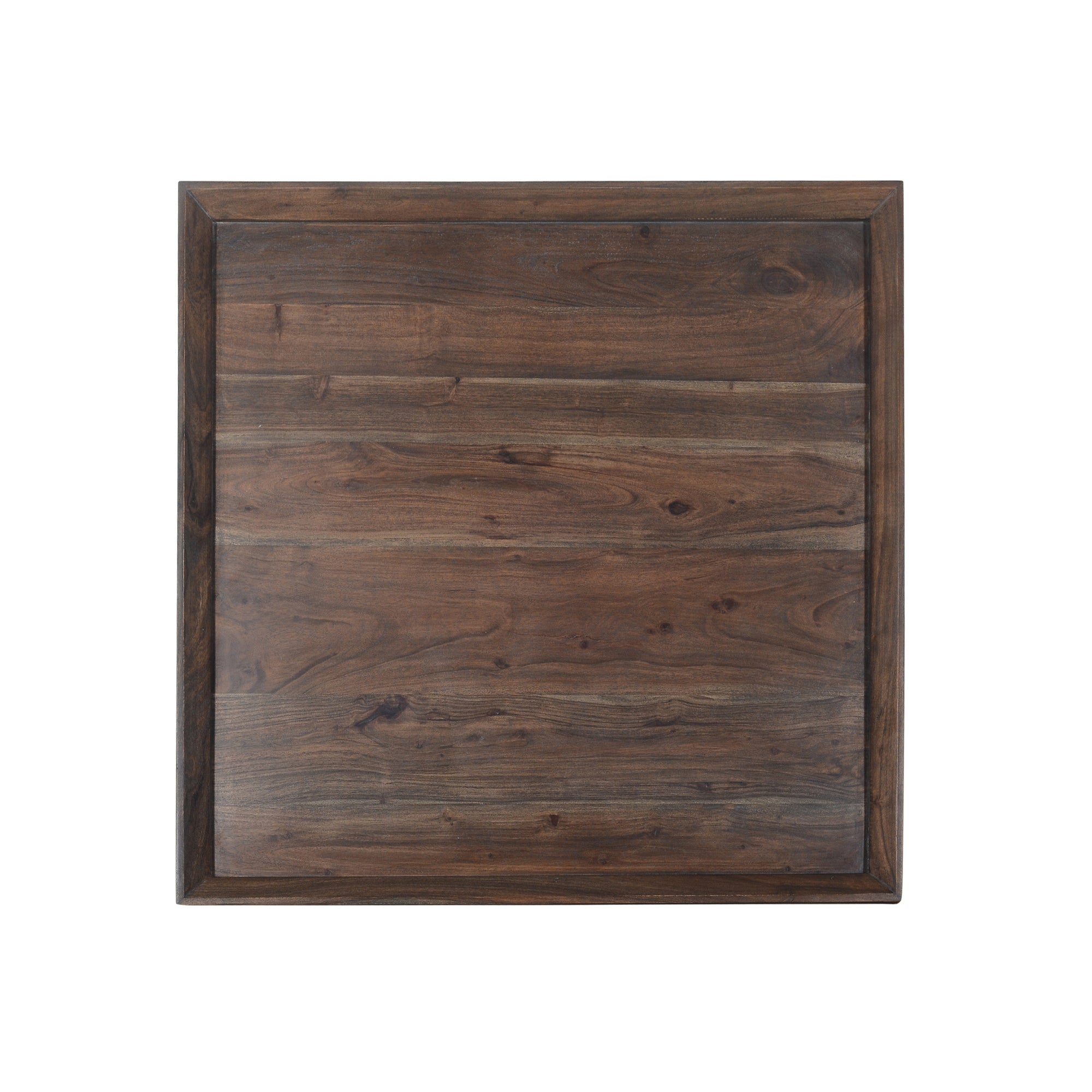 The Urban Port 36 Inch Square Shape Acacia Wood Coffee Table
