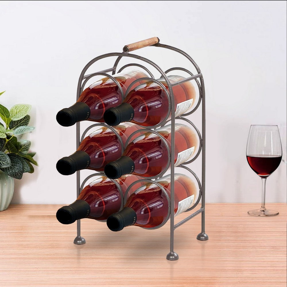 6 bottle wine online holder