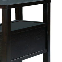 Amiable Chairside Table, Dark Espresso - BM157884